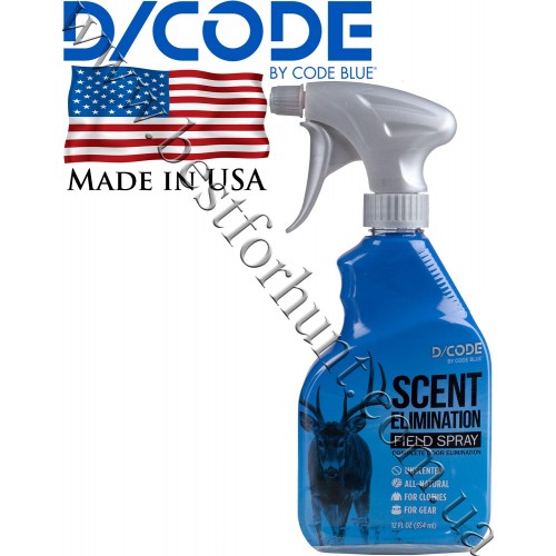 Code Blue® D-Code Scent Elimination Field Spray 12 fl.oz. Unscented