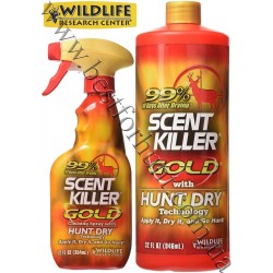 Wildlife Research Center® Scent Killer® Gold® Trigger Spray Odorless Formula™ 12 fl.oz. with Refilling Bottle 32 fl.oz. Combo