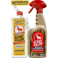 Wildlife Research Center® Scent Killer® Super Charged® Trigger Spray Odorless Formula™ 24 fl.oz. with Refilling Bottle 24 fl.oz. Combo