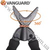Vanguard® Scout B62 Shooting BiPod 22”-62” with V-Shaped Yoke Black