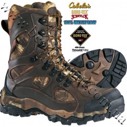 Cabela's 9” 400-Gram Pinnacle™ Hunting Boots with Gore-Tex® Scent-Lok® Mossy Oak® Break-Up® Infinity™ Cabela's 9” 400-Gram Pinnacle™ Hunting Boots with Gore-Tex® Scent-Lok® Mossy Oak® Break-Up® Infinity™