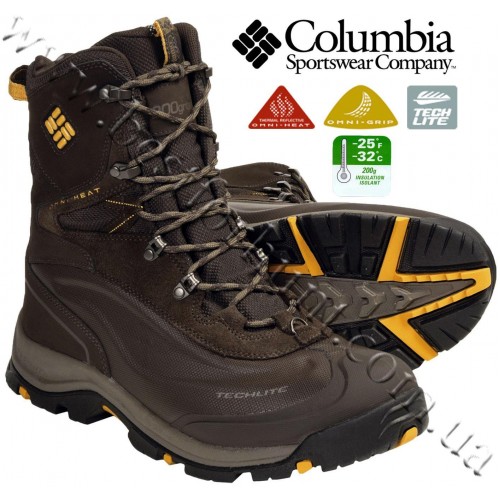 Columbia® Bugaboot™ Plus Omni-Heat® Insulated Waterproof Winter Boots Brown