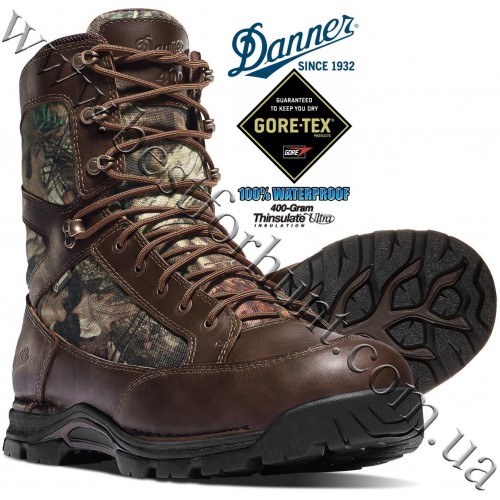 Danner® 8” Pronghorn™ 400 gram Insulated GTX® Waterproof Hunting Boots 45011 Mossy Oak® Break-Up® Infinity™