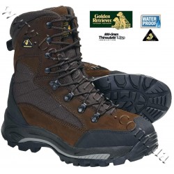 Golden Retriever 4775 Big Horn 800-gram Insulated Waterproof Hunting Boots Brown