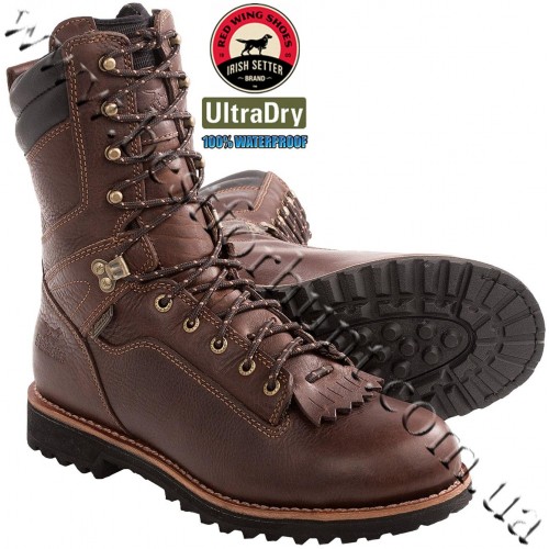 Irish Setter® 10” Black Bear Waterproof Hunting Boot 803 Brown