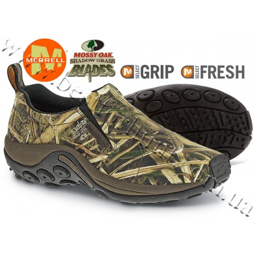 Merrell® Jungle Moc Camo Shoes Mossy Oak® Shadow Grass® Blades™