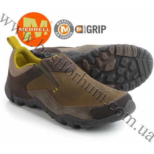 Merrell® Telluride Moc Slip-On Shoes Brindle