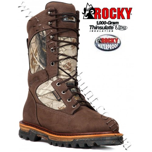 Rocky® 10” RidgeStalker Waterproof 600 grams Insulated Hunting Boots Realtree AP®