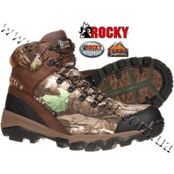 Rocky® 6” AdaptaGrip Waterproof Outdoor Boot RKYS154 Realtree Xtra® Green
