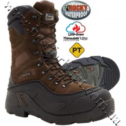 Rocky® Blizzard Stalker™ Steel Toe 1'200 gram Insulated Waterproof Boots FQ7465 Brown