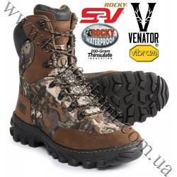 Rocky® S2V™ Jungle Hunter Waterproof 200-gram Insulated Hunting Boots RKS0306 Venator Camo