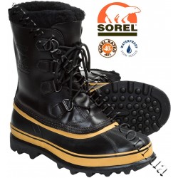 Sorel Caribou™ Wool Pac Boot Black-Ochre