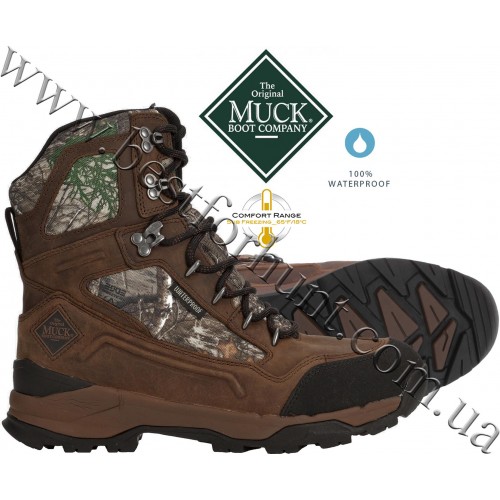 The Original Muck Boot Company® Summit Lace 8” Hunting Boots Realtree Edge™