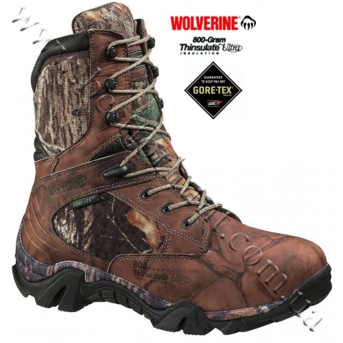 Wolverine® 9” Impala 800-Gram Boots Mossy Oak® Break-Up®