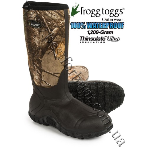 Frogg Toggs® Amphib Mudd Hogg 1,200 grams Insulated Waterproof Hunting Boots Realtree Xtra®