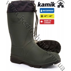 Kamik® Grippers Waterproof Insulated Rubber Boots Khaki