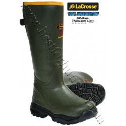 LaCrosse® AlphaBurly™ Sport 800-gram Insulated Rubber Hunting Boots Forest Green