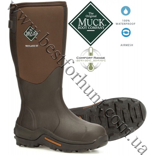 The Original Muck Boot Company® Wetland™ XF Hunting Boots Brown