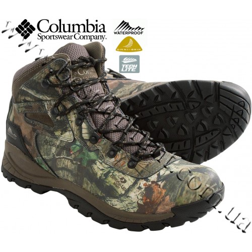 Columbia Sportswear® Newton Ridge™ Plus Camo Waterproof Hiking Boots Mossy Oak® Break-Up® Infinity™
