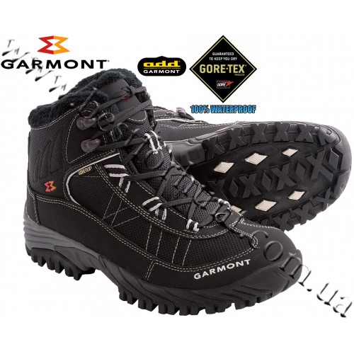 Garmont® Momentum Mid Snow Gore-Tex® Waterproof Hiking Boots Black