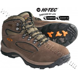 Hi-Tec® Coronado WP Waterproof Hiking Boots Smokey Brown