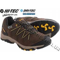 Hi-Tec® Dexter Low Waterproof Hiking Shoes Chocolate-Core Gold