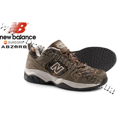 New Balance® SureGrip® Slip Resistant 623 Athletic Shoes True Timber® Conceal Green Camo