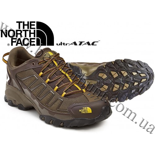The North Face® Ultra 109 Trail Shoes Weimaraner Brown - Leopard Yellow