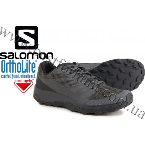 Salomon® Outline Hiking Shoes Magnet-Black-Monument