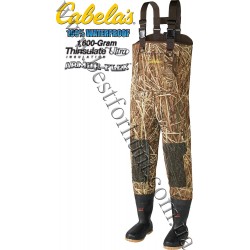 Cabela's 5mm Hunting Chest Waders with Thinsulate™ and Armor-Flex™ Seclusion 3D® Backwaters®
