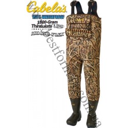 Cabela's 5mm SuperMag™ 1600-Gram Hunting Chest Waders Mossy Oak® Shadow Grass® Blades™