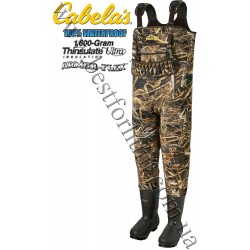 Cabela's 5mm SuperMag™ 1600-Gram Hunting Chest Waders Realtree MAX-5®