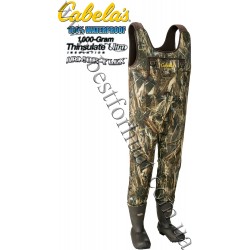 Cabela's Ultimate 5mm Hunting Chest Waders with Thinsulate™ and Armor-Flex™ True Timber® DRT™