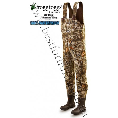 Frogg Toggs® Amphib™ 3.5mm Camo Neoprene Wader Realtree MAX-4®