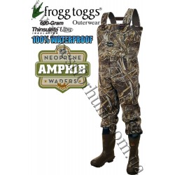 Frogg Toggs® Amphib™ 3.5mm Neoprene Camo Cleated Chest Wader Realtree MAX-5®