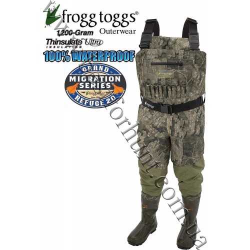Frogg Toggs® Grand Refuge 2.0™ Breathable 1'200-gram Insulated Wader Realtree Timber®