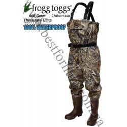 Frogg Toggs® Hellbender™ 600-gram Camo Microfiber Breathable Wader Realtree MAX-5®