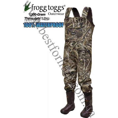 Frogg Toggs® Marsh Togg™ 3.5mm Bull Hide Camo Neoprene Wader Realtree MAX-5®