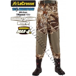 LaCrosse® Alpha Swampfox™ 600-gram Insulated Pant Waders 700085 Advantage® MAX-4™ HD®