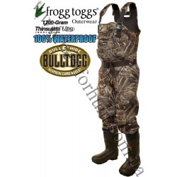 Frogg Toggs® Bull Togg™ 5mm Bull Hide Neoprene Camo Cleated Chest Wader Realtree MAX-5®
