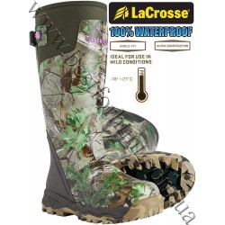LaCrosse® Women's Alphaburly Pro™ 15” Uninsulated Hunting Boots 376043 Realtree Xtra® Green